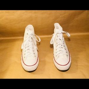 White High Top Converse